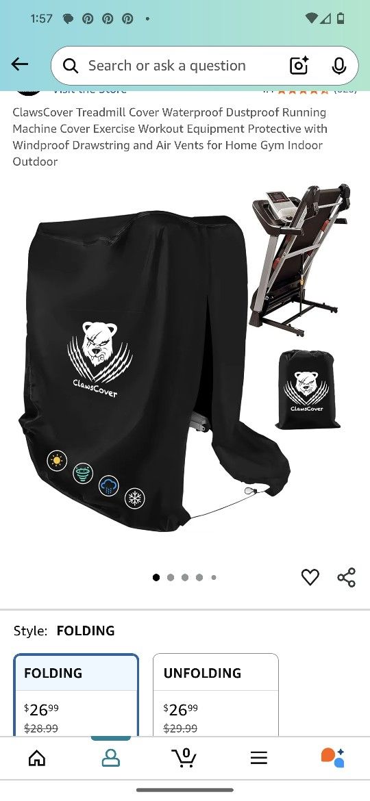 Treadmill Cover