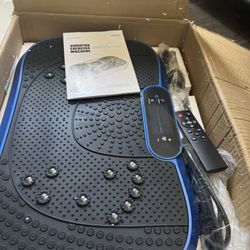 Ope Box New AXV Vibration Plate Fitness Platform Exercise Machine Vibrating Shaking Full Body Shaker Workout Vibrate Stand Shake Board Sport Gym for W