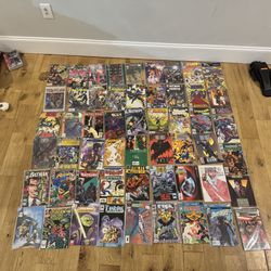 Comic Book Lot – Batman, Marvel, TMNT, Aliens, 90s–2000s (50+ Books)