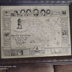 1975 War Map South Carolina