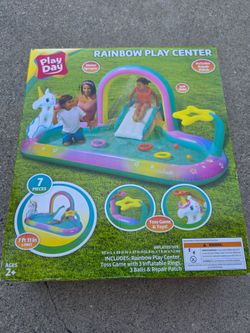 Rainbow play center pool
