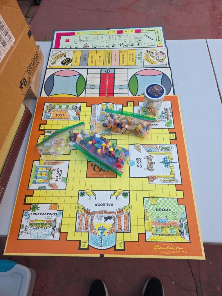 Old Game Board, Part $5 All