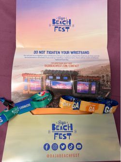 Baja Beach Fest - GA 3 day wristband