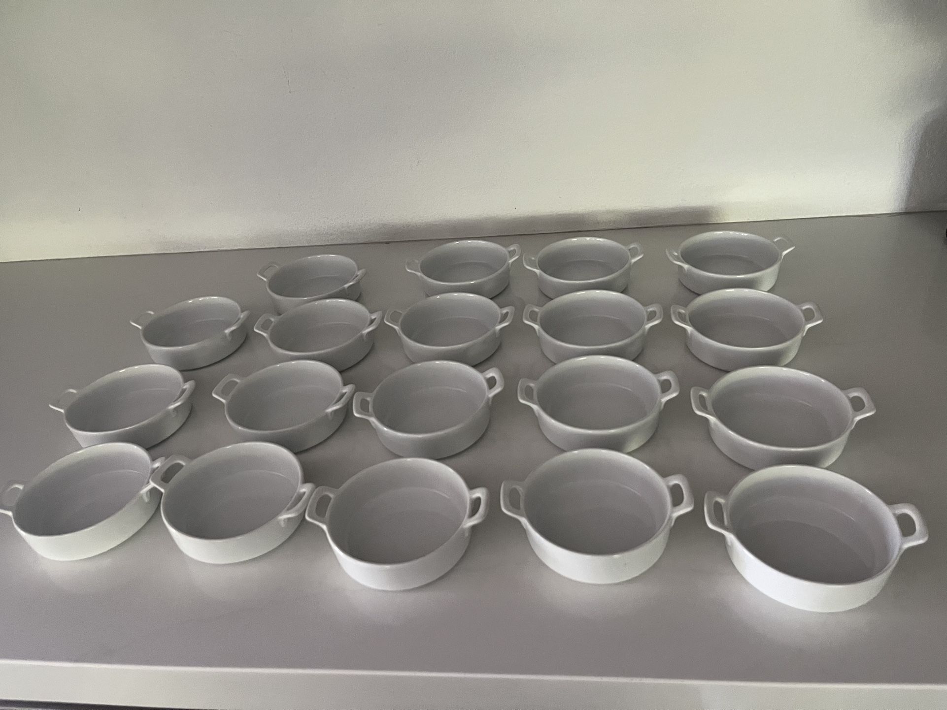 19 Ceramic Dishes Ramekins