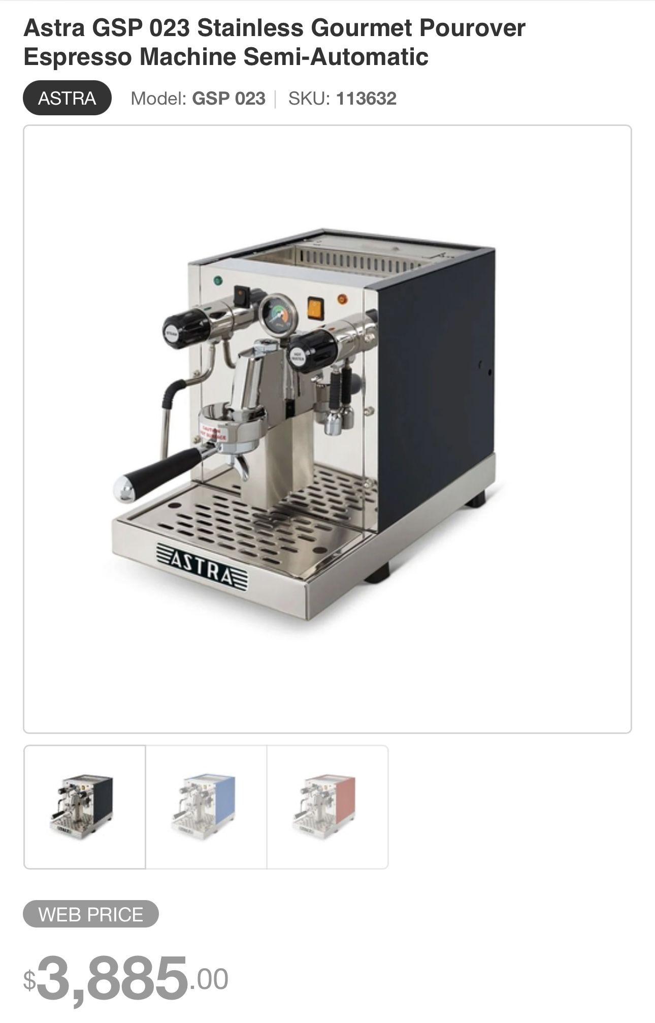 Astra Espresso 
