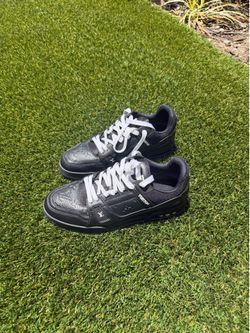 Louis Vuttion Black Trainers