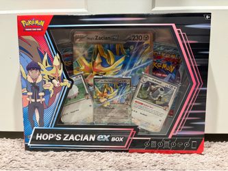 Pokemon - Hop’s Zacian Ex Box - $35