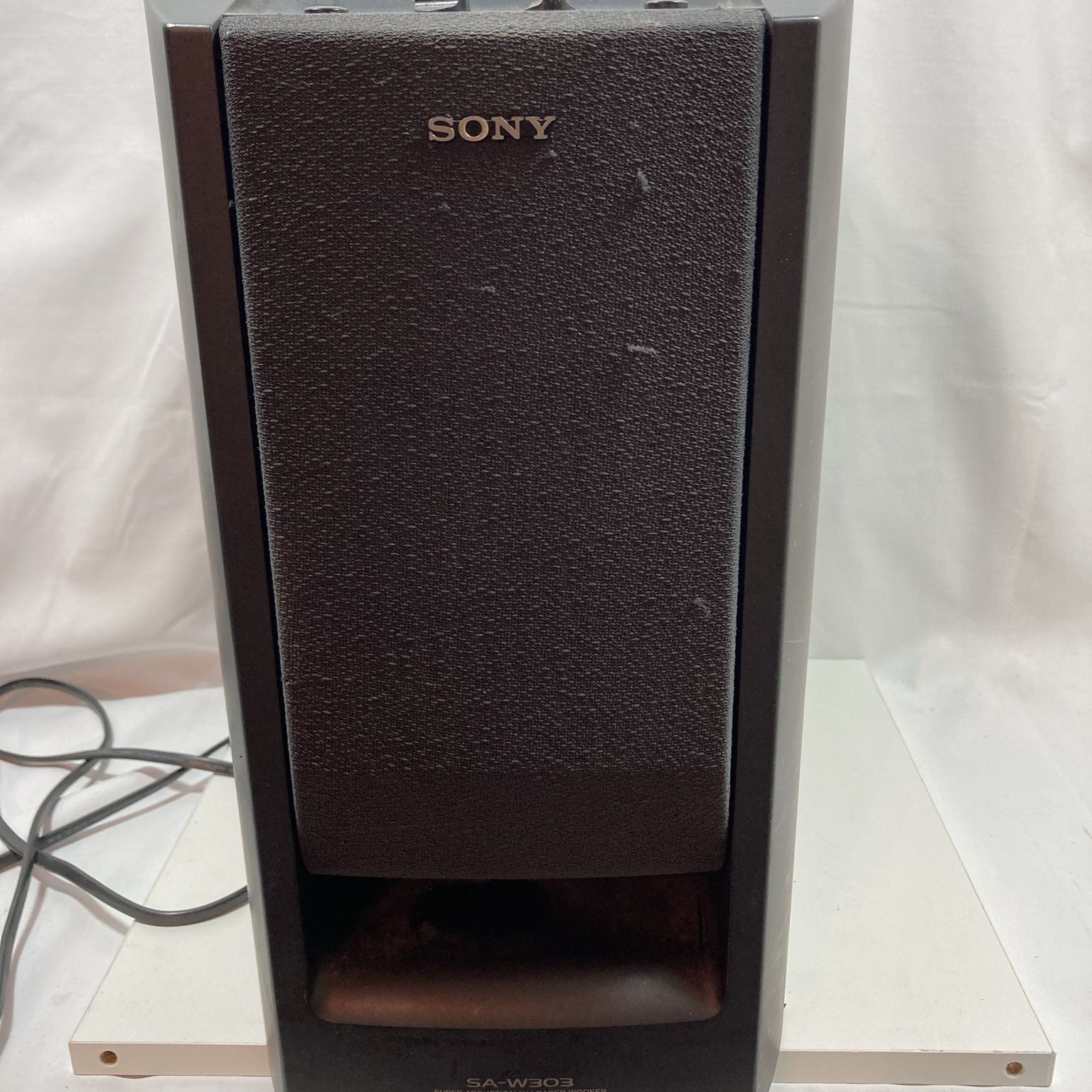 SONY SA-W303 ACTIVE SUPER WOOFER POWERED VINTAGE SUBWOOFER for 