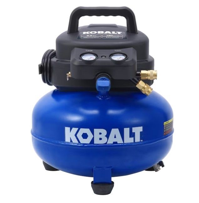Kobalt 6-Gallon Portable Electric 150 PSI Pancake Air Compressor