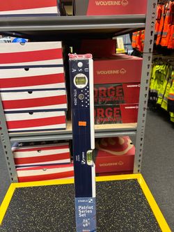 Stabila Type 196-2 K Mason Level Patriot Series Set 48 Inch & 24 Inch