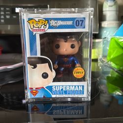 Metallic Chase Superman Funko Pop 