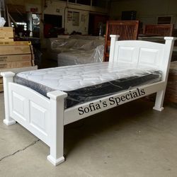 Twin Bed And Mattress 