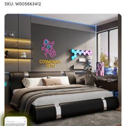King Size Bed With Out Mattress 