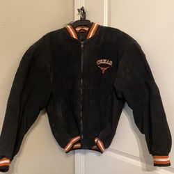 Texas Longhorn Leather Jacket