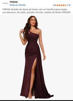 Vestido color vino
