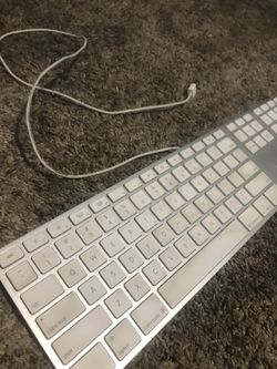 Apple keyboard wired