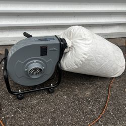 Central Machine 13 Gallon Corded Electric Portable Dust Collector! Works great! 
