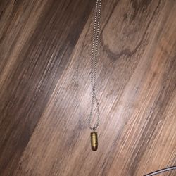 Bullet necklace