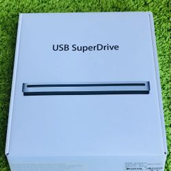 Apple USB SuperDrive for Apple MacBook Air/ Pro/Mac Mini (MD564ZM/A)