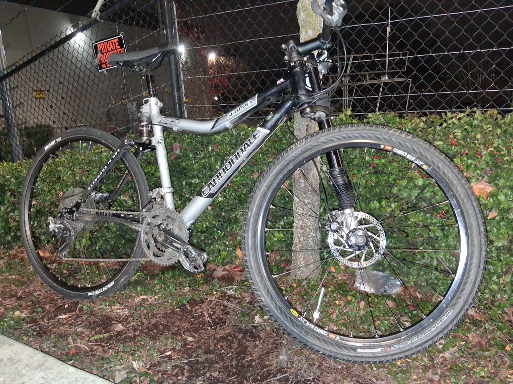 Cannondale Scalpel mountain bike,  2000 XCRACE. This bike is a medium