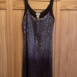 Eyelash Couture Women’s Sequin Dress Size Large (NEW WITH TAGS)