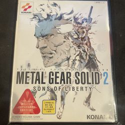 PS2 METAL GEAR SOLID 2 SONS OF LIBERTY Stealth Games JAPAN IMPORT