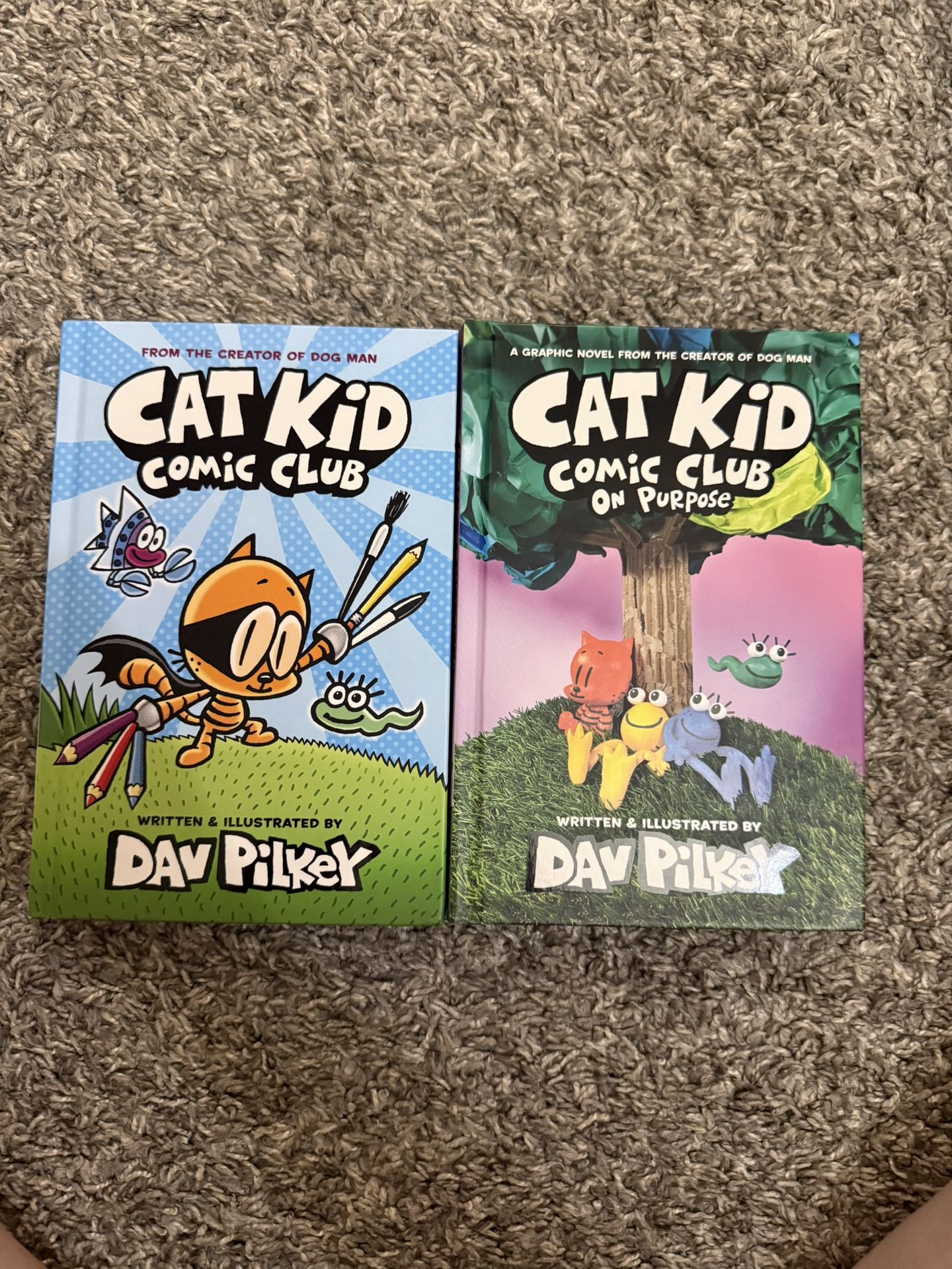 2 Cat Kid Books