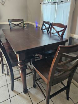 Wooden Dining Room Set