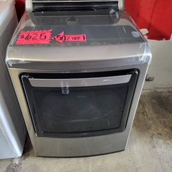 LG ThinQ Gas Dryer 7.3 Cubic Feet IQ