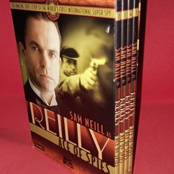 REILLY ACE OF SPIES, DVD Video Box Set - 4 discs, Pre-owned, Excellent Condition