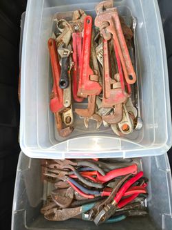 Huge Hand Tool Sale - Pipe Wrenches, Adjustables, & Pliers