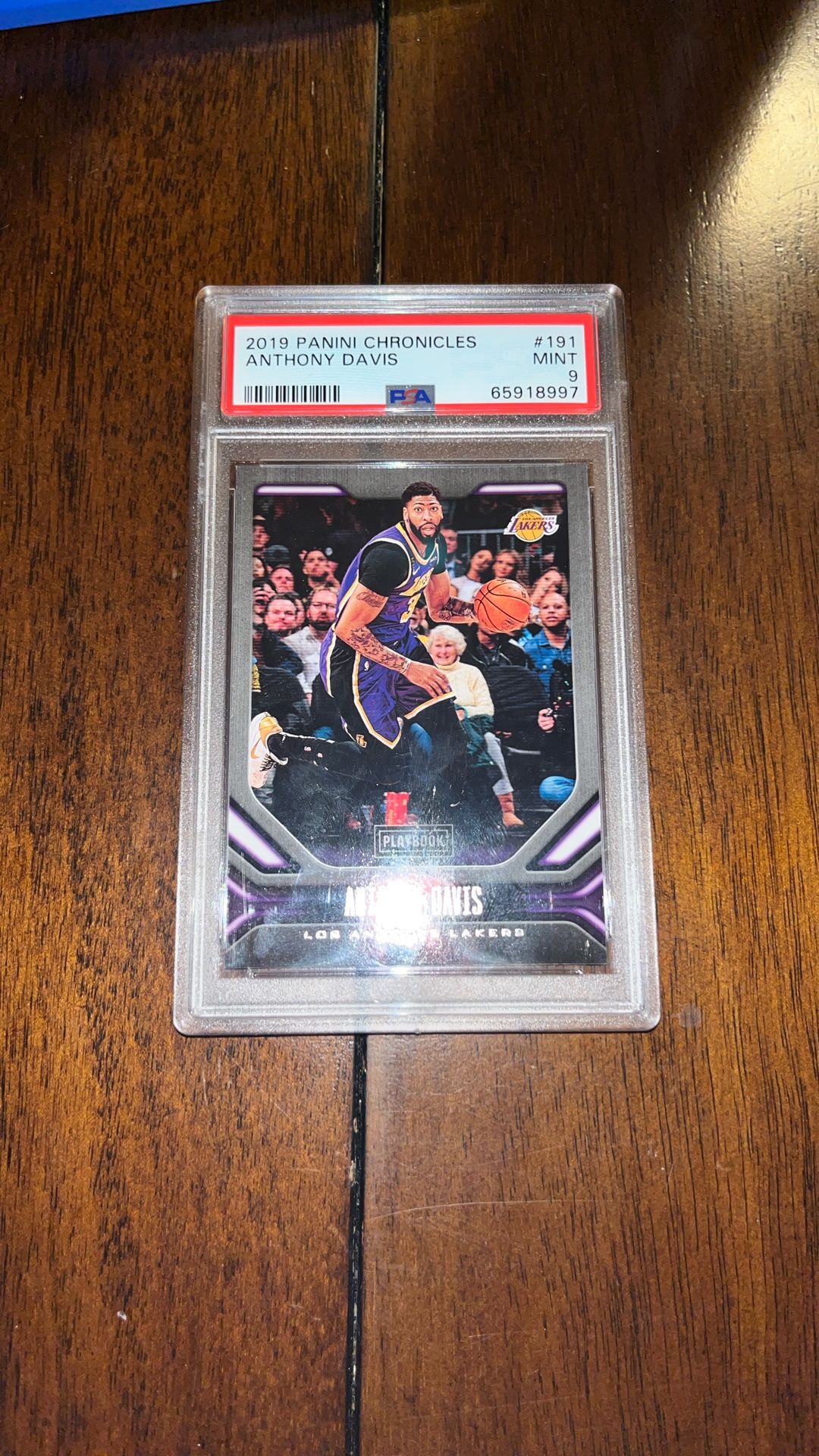 Anthony Davis Panini Chronicles Base PSA 9