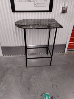 Modern D-Shaped Bar/Console Table - Free Delivery