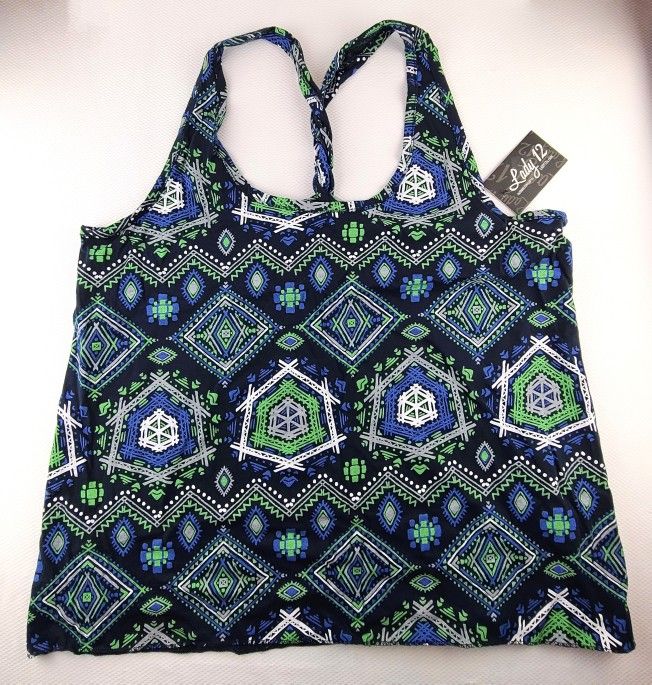 Seahawks Lady 12 Women's Tank Top - Twist Back XS, S, XL, 2XL, 3XL