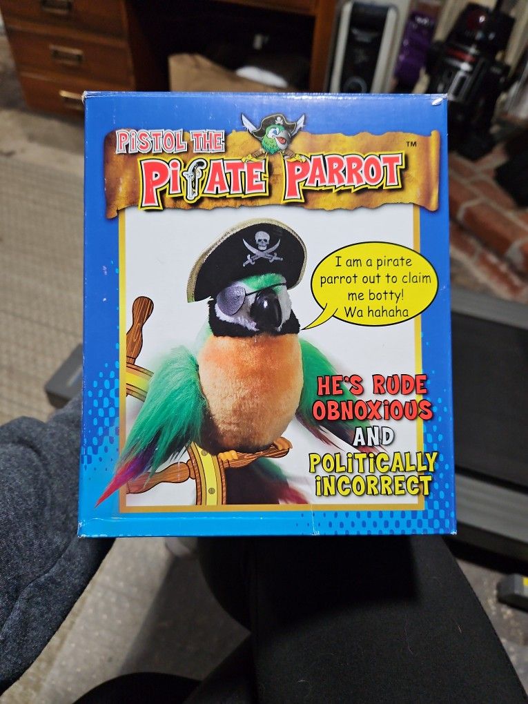 Rude Pirate Parrot