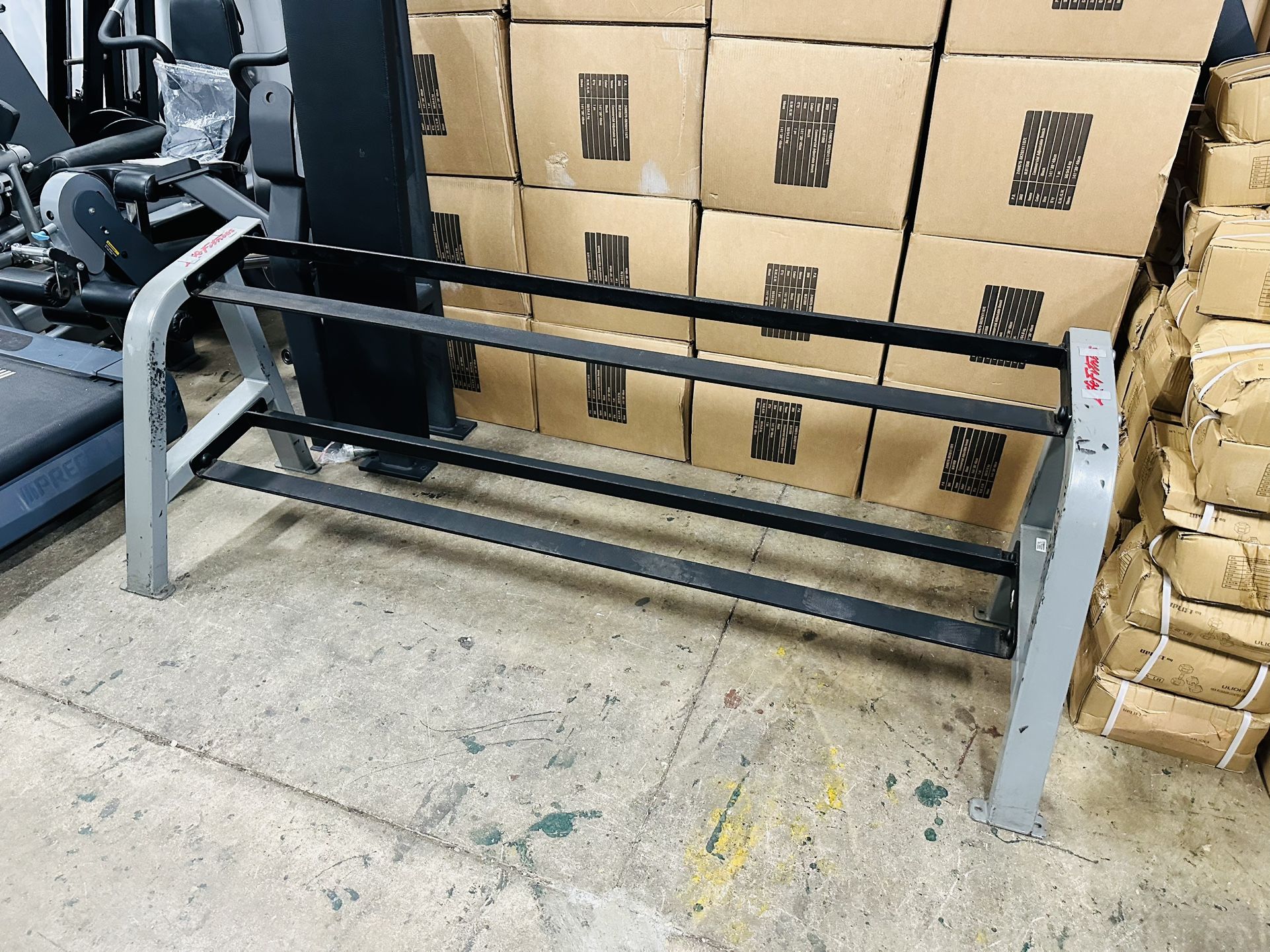 Life Fitness Commercial Dumbbell Rack - Gym Equipment - Workout