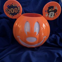 Mickey Pumpkin Candy Bowl