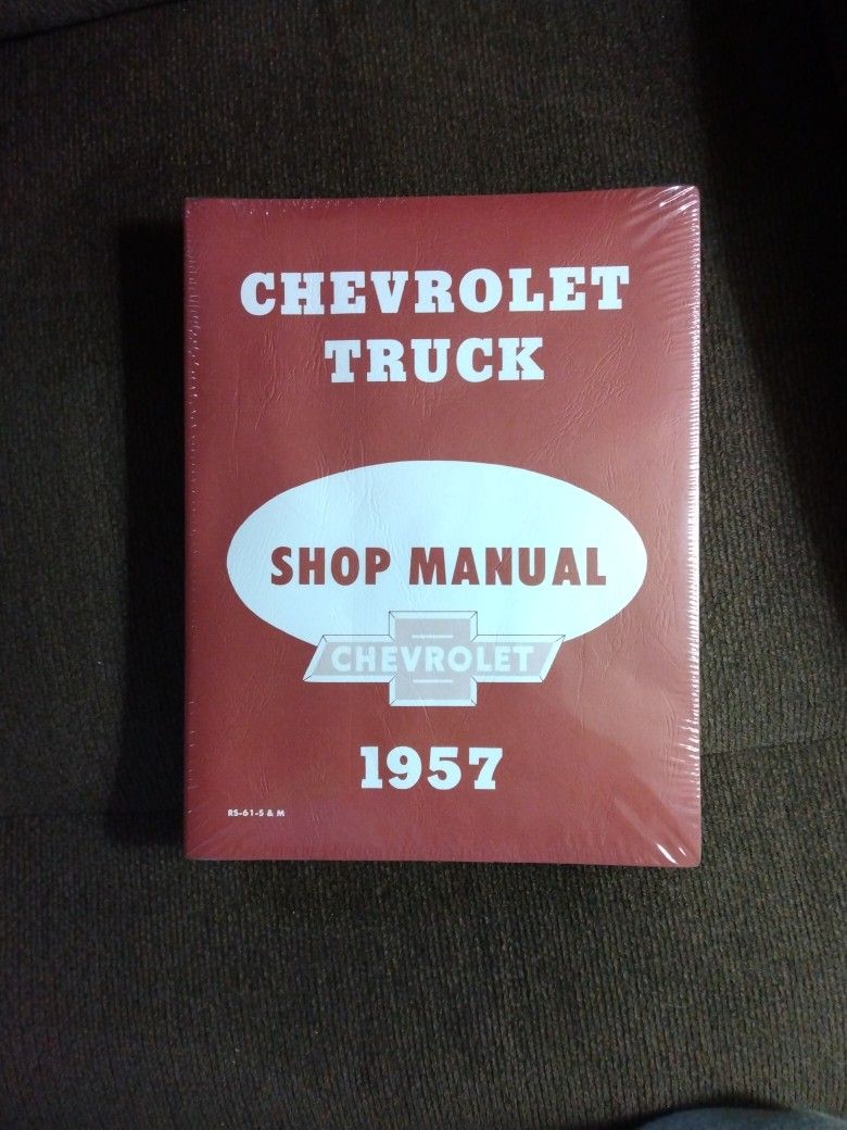 Unopened 1957 Chevy Truck Factory Shop Manual 