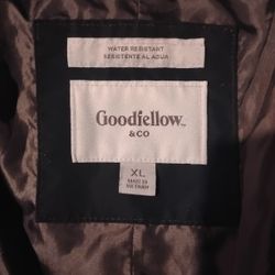 GOODFELLOW &CO Black Hooded Jacket
