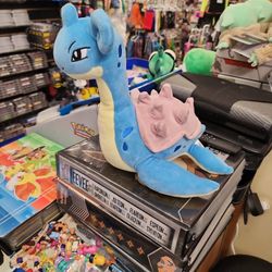 Pokemon Lapras Plush Stuffed Animal Toy Wicked Cool Toys Large 