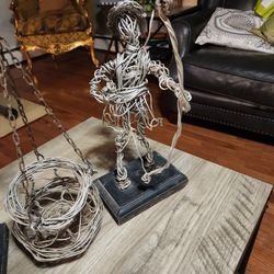 Wire Asian Statue Over 45 Years I Own