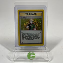 Pokémon TCG Gym Heroes Lt. Surge 17/132 English