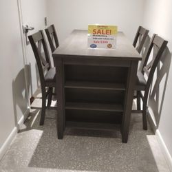 Miranda Dining Table Set W/4 Chairs---$399---Wow!!!---Same Day Delivery Available 