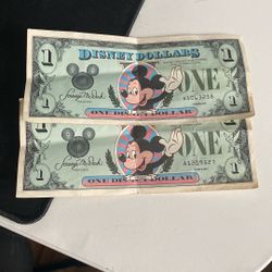 1987 Disney Dollars 