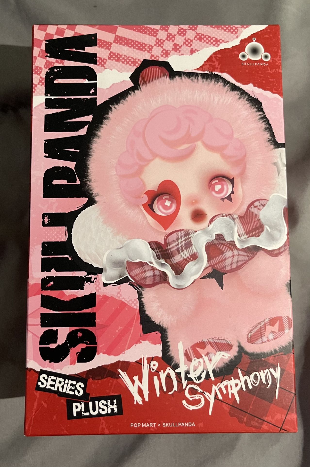 Skull Panda Winter symphony Series plush