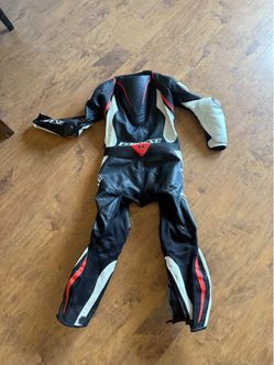 Custom Dainese Kangaroo Leather Race Suit – Size 50 EU / 40 US –