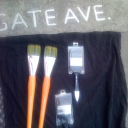 Brand New Top Shelf Paint Brushes