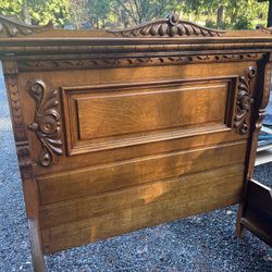 Wooden Antique Bed Frame 