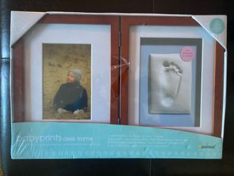 Pearhead babyprints wooden frame