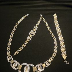 Necklaces With Matching Bracelet Plus Bracelet 
